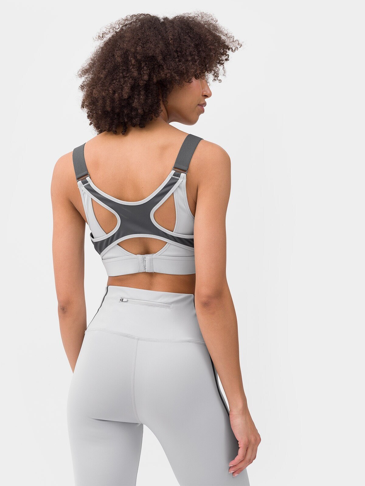 Športová podprsenka USBAF034 - SIVÁ